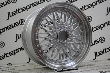 Jantes Novas Style BBS 15 5x100/112 7 ET30 - Fazemos Montagem/Envio