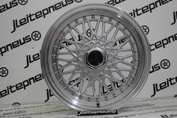 Jantes Novas Style BBS 15 5x100/112 7 ET30 - Fazemos Montagem/Envio
