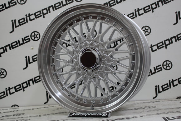 Jantes Novas Style BBS 15 5x100/112 7 ET30 - Fazemos Montagem/Envio
