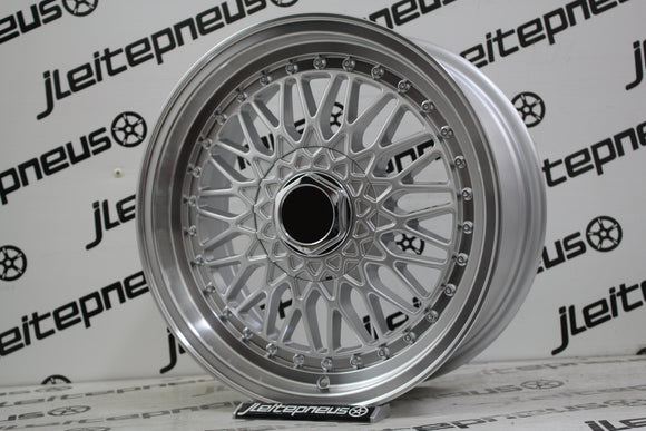 Jantes Novas Style BBS 15 5x100/112 7 ET30 - Fazemos Montagem/Envio