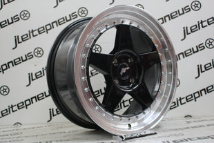 Jantes Novas Japan Racing JR6 17 4x108 8 ET20 - Fazemos Montagem/Envio