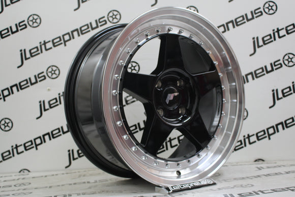 Jantes Novas Japan Racing JR6 17 4x108 8 ET20 - Fazemos Montagem/Envio