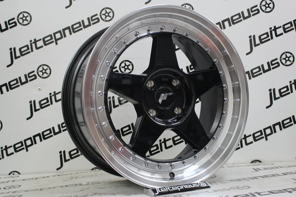 Jantes Novas Japan Racing JR6 17 4x108 8 ET20 - Fazemos Montagem/Envio