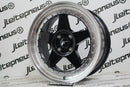 Jantes Novas Japan Racing JR6 17 4x108 8 ET20 - Fazemos Montagem/Envio-5