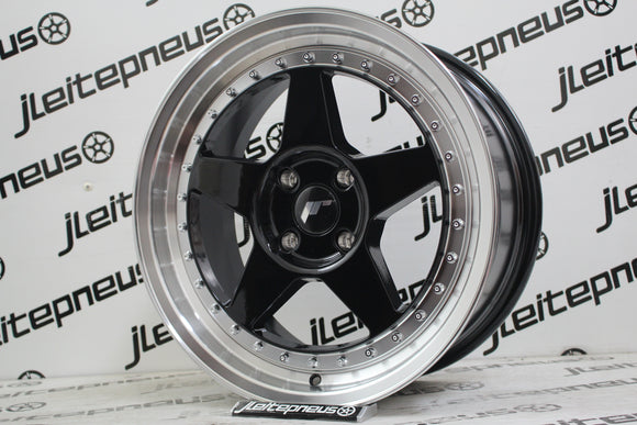 Jantes Novas Japan Racing JR6 17 4x108 8 ET20 - Fazemos Montagem/Envio