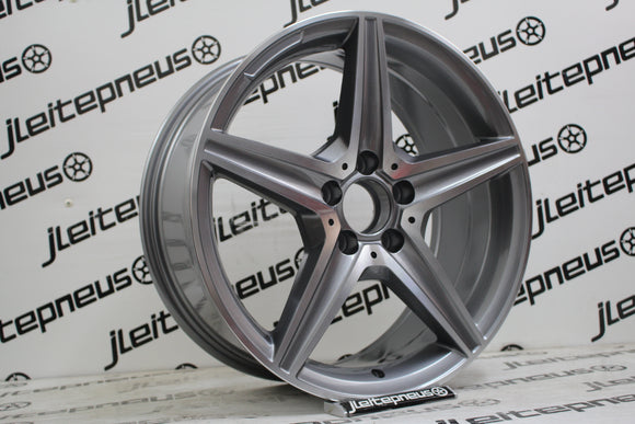 Jantes Novas Mercedes AMG 18 5x112 8 ET40 - Fazemos Montagem/Envio