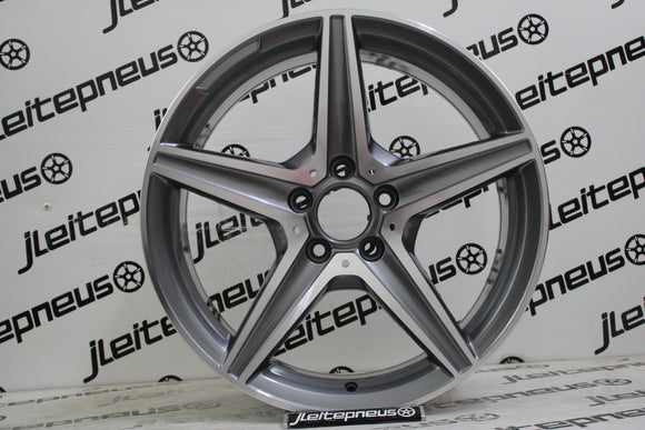 Jantes Novas Mercedes AMG 18 5x112 8 ET40 - Fazemos Montagem/Envio