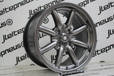 Jantes Novas Look Minilight 15 4x100 8 ET25 - Fazemos Montagem/Envio