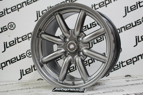 Jantes Novas Look Minilight 15 4x100 8 ET25 - Fazemos Montagem/Envio