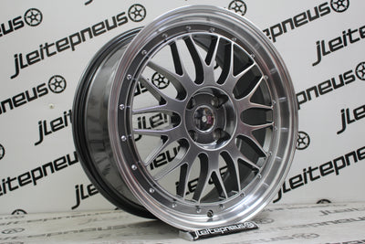 Jantes Novas Style BBS 17 4x100 7.5 ET35 - Fazemos Montagem/Envio