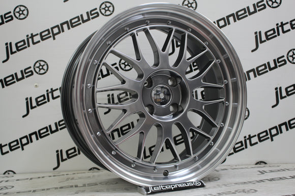 Jantes Novas Style BBS 17 4x100 7.5 ET35 - Fazemos Montagem/Envio