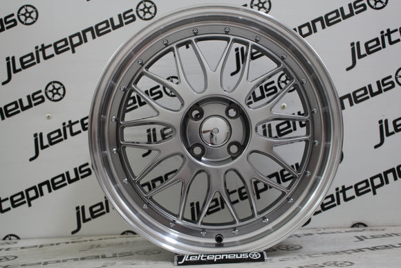 Jantes Novas Style BBS 17 4x100 7.5 ET35 - Fazemos Montagem/Envio