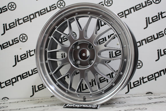 Jantes Novas Style BBS 17 4x100 7.5 ET35 - Fazemos Montagem/Envio