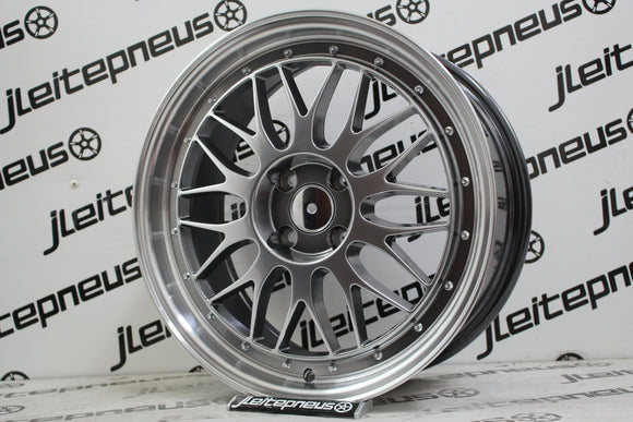 Jantes Novas Style BBS 17 4x100 7.5 ET35 - Fazemos Montagem/Envio