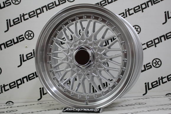 Jantes Novas Style BBS 16 5x100/112 7 ET30 - Fazemos Montagem/Envio