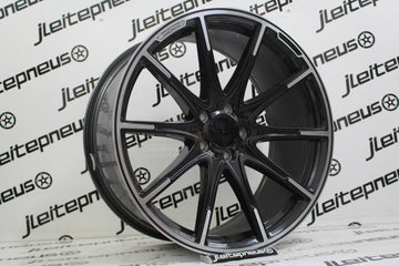 Jantes Mercedes Brabus 20 5x112 8.5+9.5 ET35 - Fazemos Montagem/Envio
