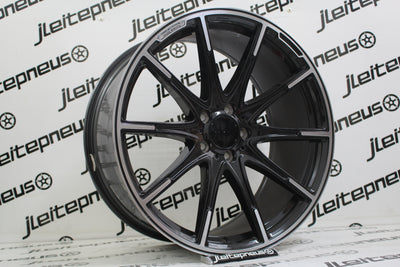 Jantes Mercedes Brabus 20 5x112 8.5+9.5 ET35 - Fazemos Montagem/Envio
