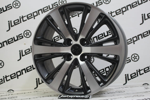 Jantes Originais Peugeot 17 4x108 7 ET22 - Fazemos Montagem/Envio
