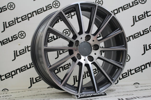 Jantes Novas Mercedes Turbine AMG 17 5x112 7.5 ET37 - Fazemos Montagem/Envio