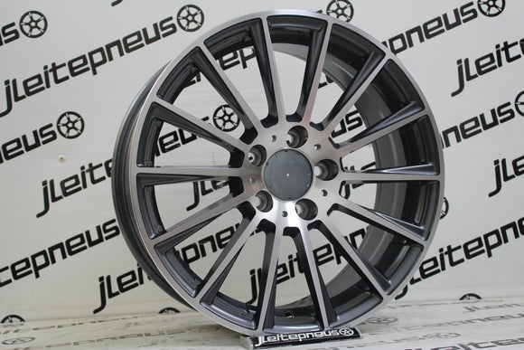 Jantes Novas Mercedes Turbine AMG 17 5x112 7.5 ET37 - Fazemos Montagem/Envio