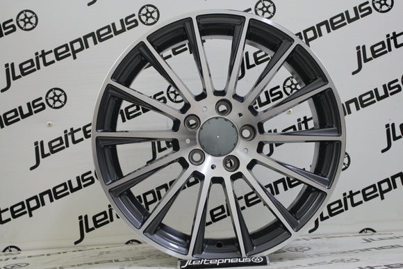 Jantes Novas Mercedes Turbine AMG 17 5x112 7.5 ET37 - Fazemos Montagem/Envio