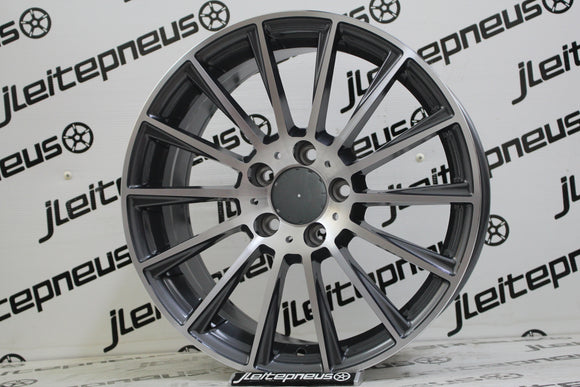 Jantes Novas Mercedes Turbine AMG 17 5x112 7.5 ET37 - Fazemos Montagem/Envio