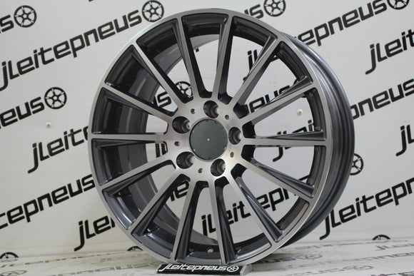 Jantes Novas Mercedes Turbine AMG 17 5x112 7.5 ET37 - Fazemos Montagem/Envio