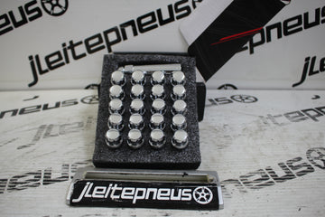 Kit Parafusos Japan Racing 12x1.50 - Chrome