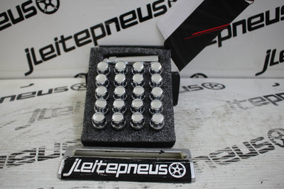 Kit Parafusos Japan Racing 12x1.50 - Chrome