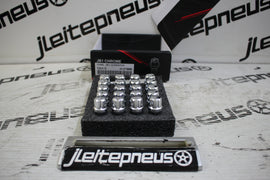 Kit Parafusos Japan Racing 12x1.50 - Chrome - 0