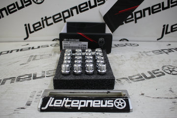 Kit Parafusos Japan Racing 12x1.50 - Chrome - 0