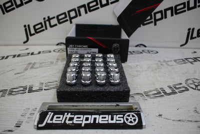 Kit Parafusos Japan Racing 12x1.25 - Chrome - 0