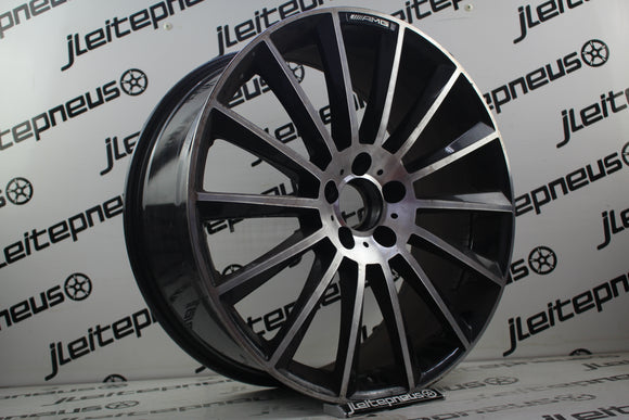 Jantes Mercedes Turbine 20 5x112 8.5+9.5 ET45 - Fazemos Montagem/Envio