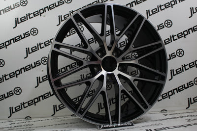 Jantes Novas Porsche 21 5x130 9.5+11 ET46+58 - Fazemos Montagem/Envio - 0