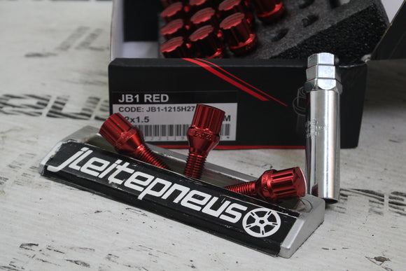 Kit Parafusos Japan Racing 12x1.50 - Red