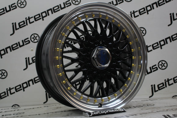 Jantes Novas Style BBS 16 4x100/114.3 6.5 ET30 - Fazemos Montagem/Envio