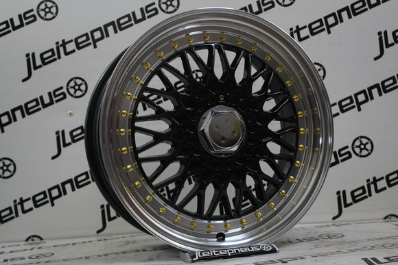 Jantes Novas Style BBS 16 4x100/114.3 6.5 ET30 - Fazemos Montagem/Envio