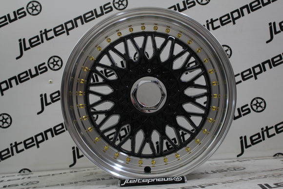 Jantes Novas Style BBS 16 4x100/114.3 6.5 ET30 - Fazemos Montagem/Envio