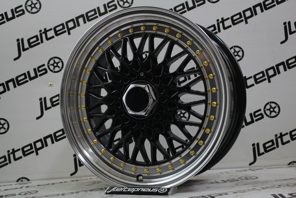 Jantes Novas Style BBS 16 4x100/114.3 6.5 ET30 - Fazemos Montagem/Envio