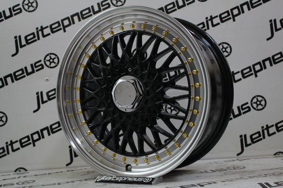 Jantes Novas Style BBS 16 4x100/114.3 6.5 ET30 - Fazemos Montagem/Envio