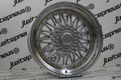 Jantes Novas Japan Racing JR9 17 5x112/120 7.5+8.5 ET35 - Fazemos Montagem/Envio - 0