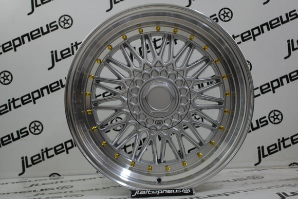 Jantes Novas Japan Racing JR9 17 5x112/120 7.5+8.5 ET35 - Fazemos Montagem/Envio