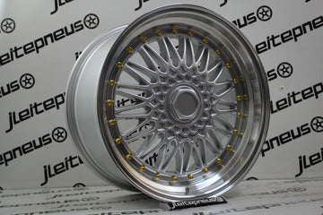 Jantes Novas Japan Racing Jr9 18 5x100/120 8+9 ET35 - Fazemos Montagem/Envio