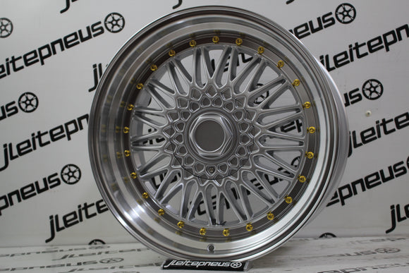 Jantes Novas Japan Racing Jr9 18 5x100/120 8+9 ET35 - Fazemos Montagem/Envio