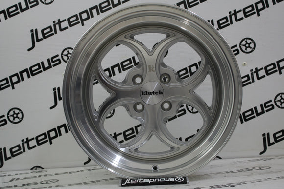 Jantes Novas Klutch SL2 16 4x100 8 ET10 - Fazemos Montagem/Envio