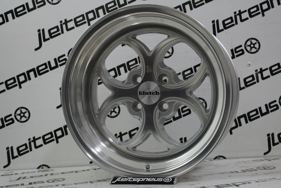 Jantes Novas Klutch SL2 16 4x100 8 ET10 - Fazemos Montagem/Envio