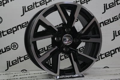 Jantes Novas Grupo PSA 15 4x108 6.5 ET20 - Fazemos Montagem/Envio - 0