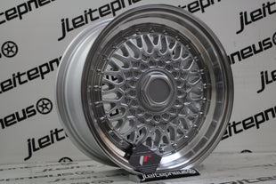 Jantes Japan Racing JR9 15 4x100/108 7 ET20 - Fazemos Montagem/Envio