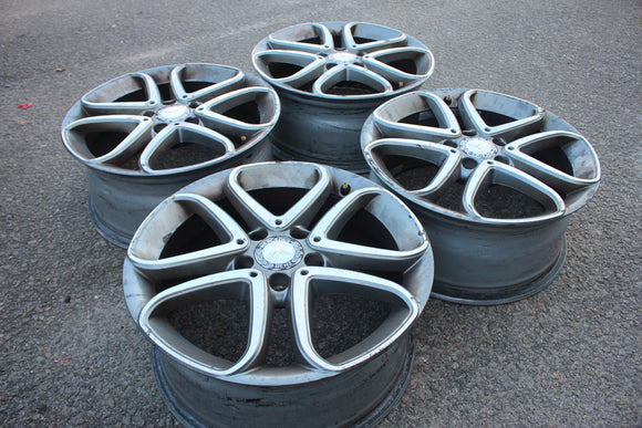 Jantes Originais Mercedes 17 5x112 7.5 ET52.5 - Fazemos Montagem/Envio