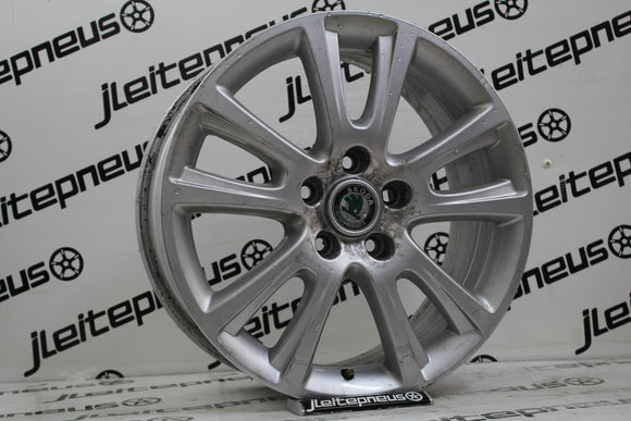 Jantes Originais Skoda 17 5x112 7 ET54 - Fazemos Montagem/Envio
